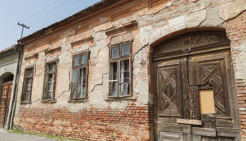 Kuća Pfeiffer i Strossmayerovoj, nekadašnjoj Dugoj uliciOsijek, lipanj 2024.Snimio: Grgur Marko Ivanković