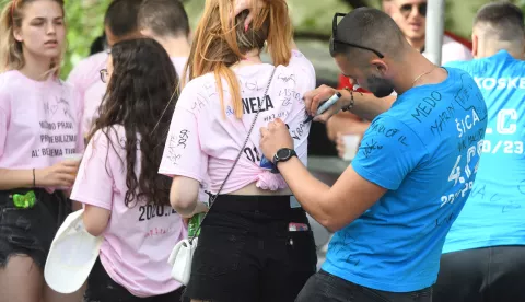 26.05.2023., Sibenik - Tradiconalna norijada na sibenskim ulicama. Photo: Hrvoje Jelavic/PIXSELL