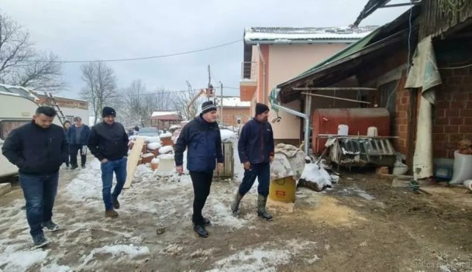 Izaslanstvo Slatine posjetilo je Sibić odmah poslije potresa

