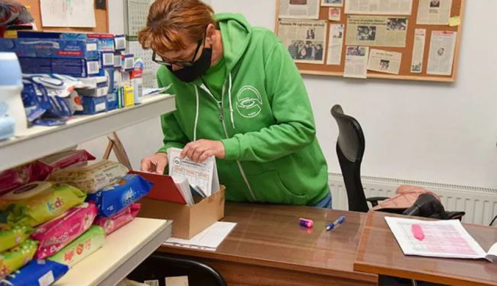 NAŠICE - Socijalna samoposluga, snimljeno u studenom 2021.
