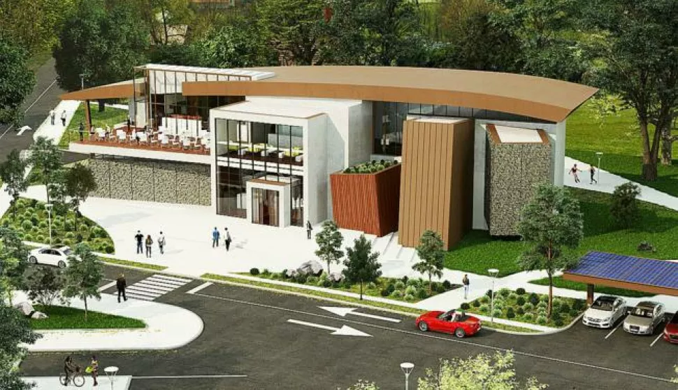 Geoinfo-centar sjedišta Parka prirode Papuk u Voćinu
