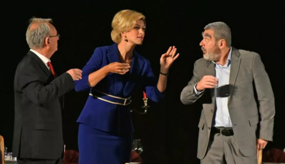 Nakon otvorenja izvedena je predstava “Predsjednici”

