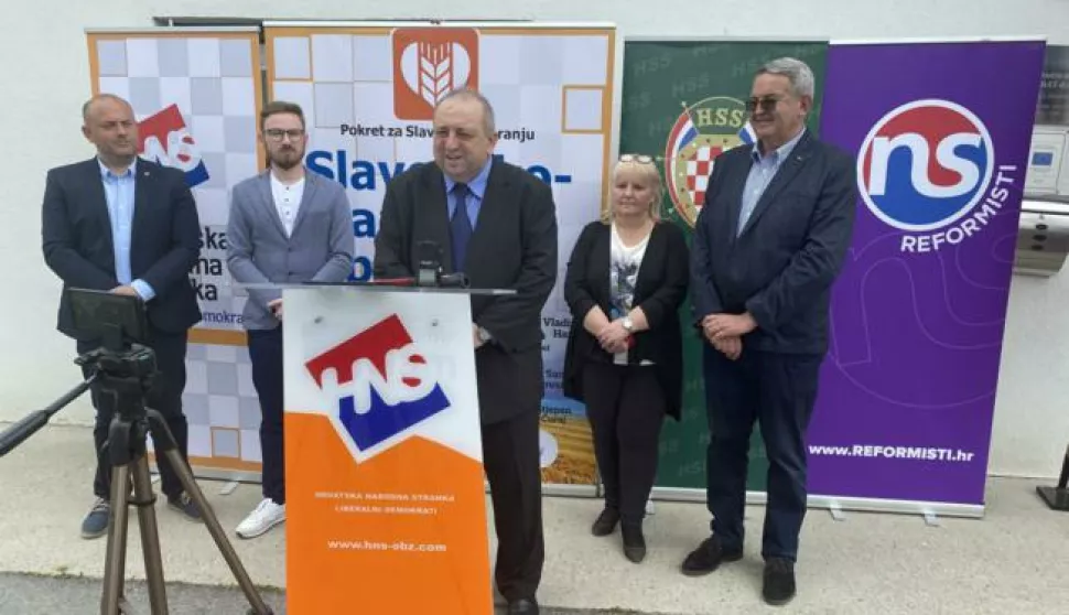 Predstavljanje Pokreta za Slavoniju u Belišću