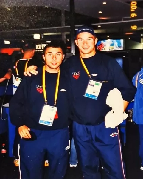 Osječki atletičar Vjekoslav Oršolić i Ivan Jukić na Olimpijskim igrama u Sydneyu