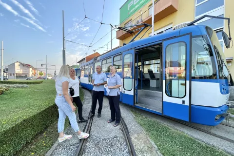 Osijek, 16. 07. 2024., Mackamama - Bikara, GPP, tramvaj - obuka, buduci vozaci, reportazaSNIMIO BRUNO JOBST