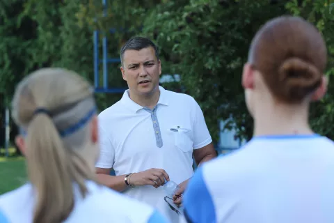 Osijek, 22. 07. 2024, Stadion Gradski vrt, porzivka nogometašica, ŽNK Osijek.snimio GOJKO MITIĆ