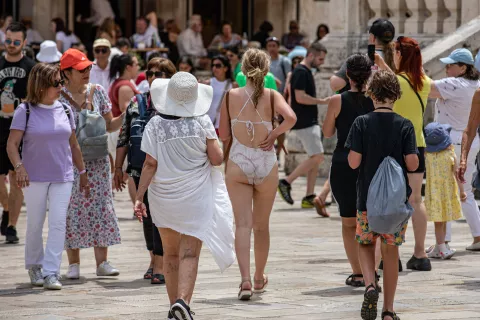 11.06.2023., Stara gradska jezgra, Dubrovnik - Gradski kadrovi. Ljeto u gradu. Photo: Grgo Jelavic/PIXSELL