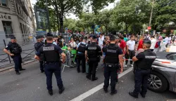 24.07.2024., Pariz, Francuska - XXXIII. Olimpijske igre Pariz 2024. traju od 26. srpnja do 11. kolovoza 2024. u glavnom gradu Francuske, Parizu. Buduci da je prethodno bio domacin 1900. i 1924., Pariz ce postati tek drugi grad koji je triput bio domacinom Ljetnih olimpijskih igara, zajedno s Londonom (1908., 1948. i 2012.). Olimpijske igre 2024. obiljezavaju i stogodisnjicu Olimpijskih igara odrzanih 1924. godine. Francuska će ukupno domacinom biti sesti put racunajuci i ljetne i zimske Olimpijske igre. Photo: Igor Kralj/PIXSELL