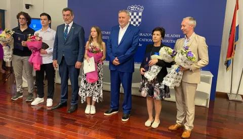Dodjela Nagrade dr. sc. Ante Žužul na svečanosti u Ministarstvu znanosti, obrazovanja i mladih