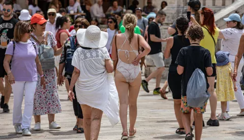11.06.2023., Stara gradska jezgra, Dubrovnik - Gradski kadrovi. Ljeto u gradu. Photo: Grgo Jelavic/PIXSELL