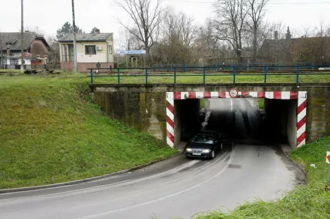 ovako je podvožnjak u Belom Manastiru nekad izgledao