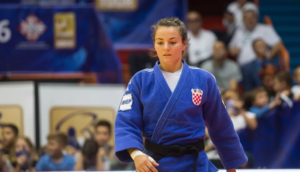 24.09.2016., Zagreb - U sportskoj dvorani Dom sportova odrzava se IJF Judo Grand Prix Zagreb 2016. Barbara Matic - Katarzyna Klys. Photo: Davor Puklavec/PIXSELL