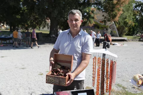 Osijek, 03. 08. 2024., kod školjke, sajam antikvitetaSNIMIO BRUNO JOBST