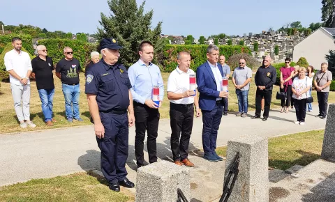 SLATINA, Počast poginulim hrvatskim braniteljima, 04.08.2024., snimio Petar Žarković