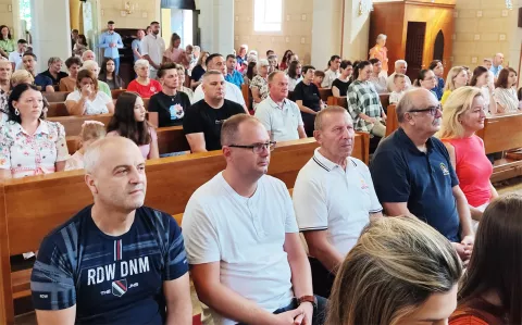 SLATINA, Misa za domovinu u župnoj crkvi sv. Josipa, 04.08.2024., snimio Petar Žarković