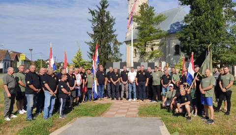 GORNJI MIHOLJAC, Počast poginulim hrvatskim braniteljima, 05.08.2024., snimio Petar Žarković