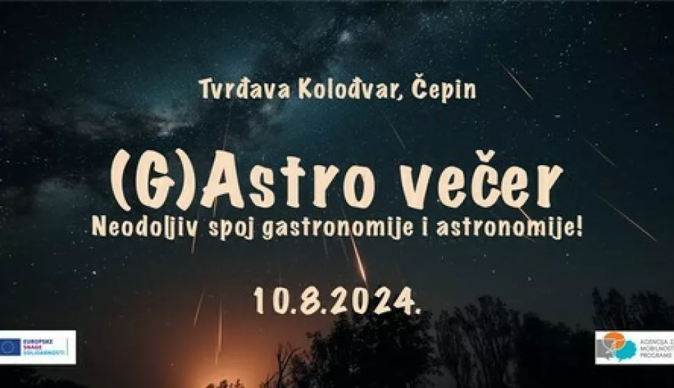 (G)astro večer na tvrđavi Kolođvar - najava