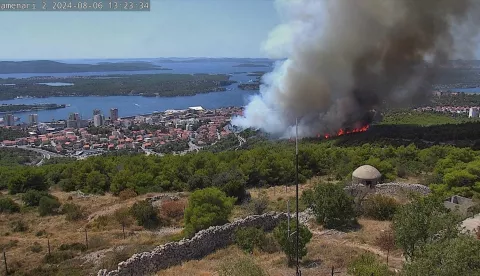 požar šibenik kolovoz 2024