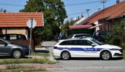 07.08.2024., Slavonski Brod - Pronasli dvojicu ozlijedjenih muskaraca u obiteljskoj kuci, jedan umro, drugi zavrsio u bolnici. Photo: Ivica Galovic/PIXSELL