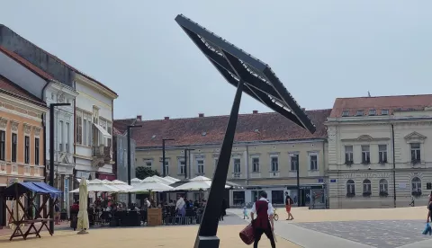 Koprivnica, 13.08.2024. - (Arhivska fotografija) Epicentar potresa koji se osjetio u utorak u 8.43 osjetio na širem području sjeverne Hrvatske bio je u Apatovcu, 17 kilometara sjeverno od Križevaca i bio je snage 4,0 po Richteru, objavila je Seizmološka služba Republike Hrvatske. Na fotografiji središte Koprivnice. foto HINA/ Ozren ŠPIRANEC/ ml