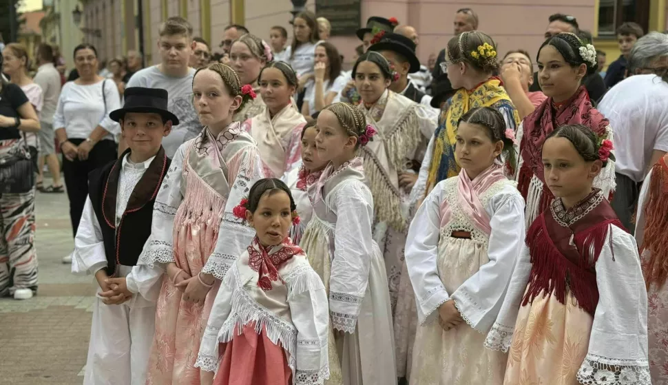 Županijska smotra dječjih folklornih skupina VSŽ-a, lipanj 2024.foto: VSŽ