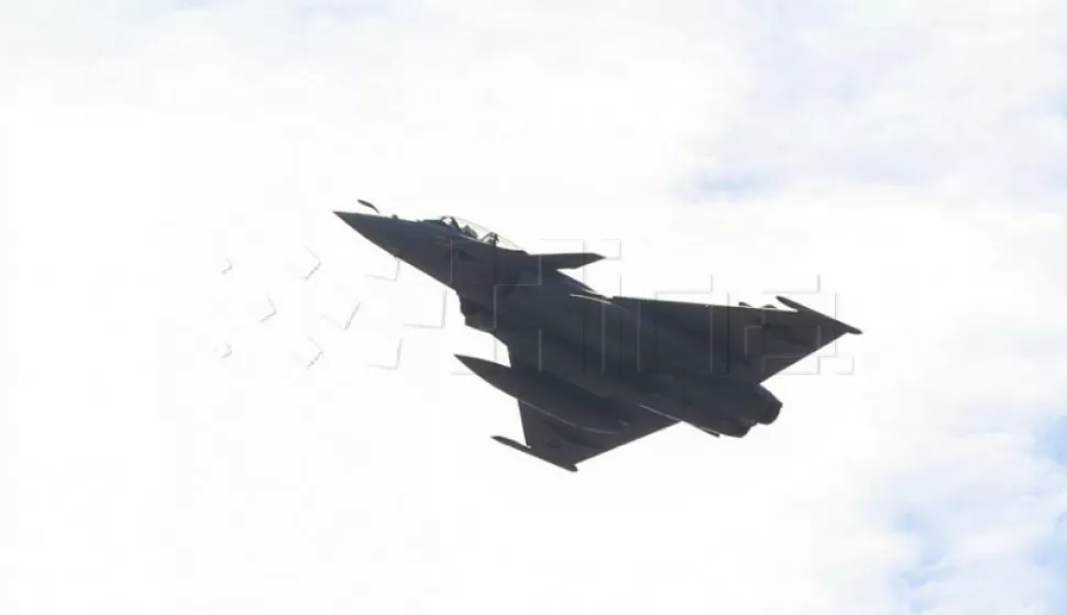 Rafale, sudar