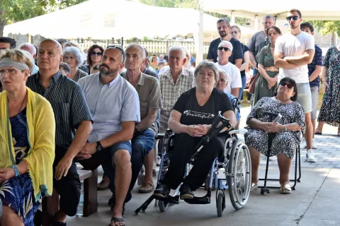 slavonija...ilaca...15.08.2024.blagdan velike gospe; svetiste gospe ilacke; središnje misno slavlje predvodo banjalučki biskup u miru Franjo Komarica; foto Gordan Panić