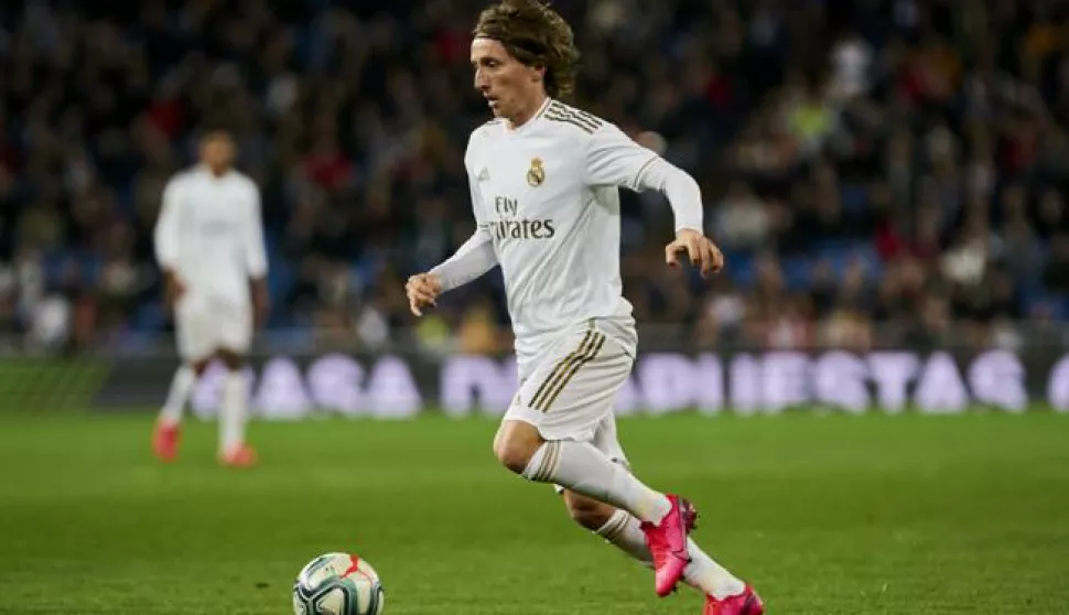 Luka Modric of Real Madrid during La Liga match between Real Madrid and RC Celta de Vigo at Santiago Bernabeu Stadium in Madrid, Spain. February 16, 2020. (Foto: nordphoto/Alterphoto /A. Perez Meca) /PIXSELL