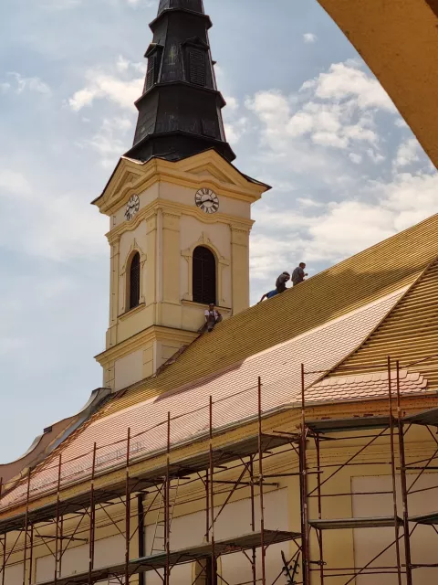 Uz pomož župljana pokrivena je i župna crkvafoto: Župa Bošnjaci