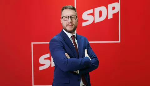 Vjeran Marijašević, predsjednik Gradskog odbora SDP-a Osijek