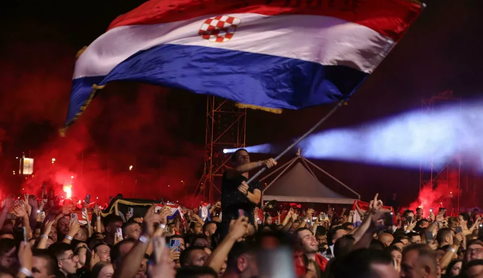 16.08.2024., Dugopolje - Marko Perkovic Thompson odrzao koncert na prepunom stadionu Hrvatskih vitezova. Photo: Ivo Cagalj/PIXSELL