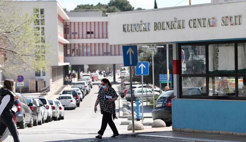 31.03.2021.,Split- KBC Split zbog porasta broja oboljelih od Covida operacije iz hladnog pogona stavio na cekanje.rPhoto:Ivo Cagalj/PIXSELL