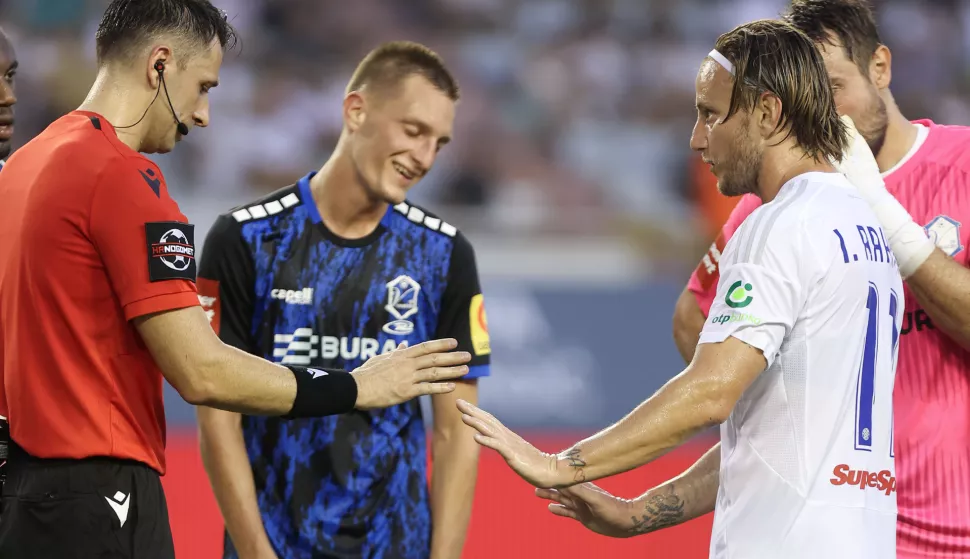 18.08.2024., stadion Poljud, Split - SuperSport HNL, 03. kolo, HNK Hajduk - NK Varazdin. Mario Marina Photo: Ivana Ivanovic/PIXSELL