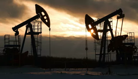 RUSSIA, REPUBLIC OF TATARSTAN - NOVEMBER 29, 2023: Oil production at the Novo-Yelkhovskoye oil field of Yelkhovneft, part of the Tatneft oil and gas company, near the village of Buta, Almetyevsk District. On November 30, the OPEC+ countries are to hold an online meeting in order to shape a plan for further oil production. Yegor Aleyev/TASS/Sipa USA Photo: Tass/SIPA USA