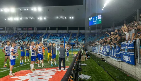 25.08.2024., stadion Opus Arena, Osijek - SuperSport HNL, 04. kolo, NK Osijek - HNK Rijeka. Photo: Borna jaksic/PIXSELL