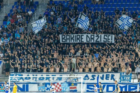 25.08.2024., stadion Opus Arena, Osijek - SuperSport HNL, 04. kolo, NK Osijek - HNK Rijeka. Photo: Borna jaksic/PIXSELL