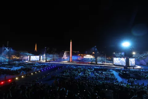 Pariz, 28.08.2024. - Ceremonija otvaranja Paraolimpijskih igara Paris 2024. foto HINA/ Daniel KASAP/ dk