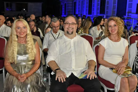 Perica Martinović, Daniel Rafaelić i Ana Marija Bokor Vrdoljak