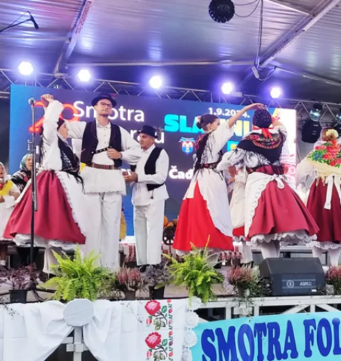 SLATINA, 29. slatinska smotra folklora - KUD Cret, 01.09.2024., snimio Petar Žarković