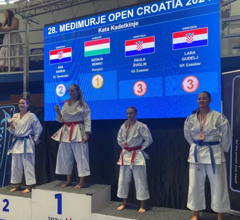 Essekerke Paula Šviglin i Lara Gudelj osvojile su brončane medalje