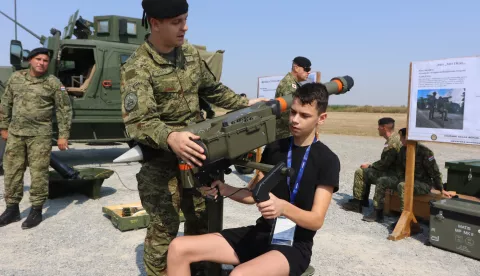 Osijek, 05. 09. 2024, Gospodarski Centar, Međunarodni sajam sigurnosi i obrane. DEFCROS.snimio GOJKO MITIĆ