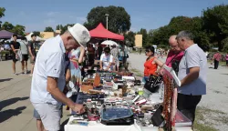 Osijek, 03. 08. 2024., kod školjke, sajam antikvitetaSNIMIO BRUNO JOBST