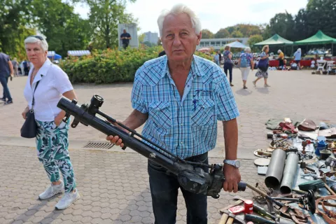 Osijek, 07. 09. 2024, Park Kralja Držislava. Sajam antikviteta.snimio GOJKO MITIĆ