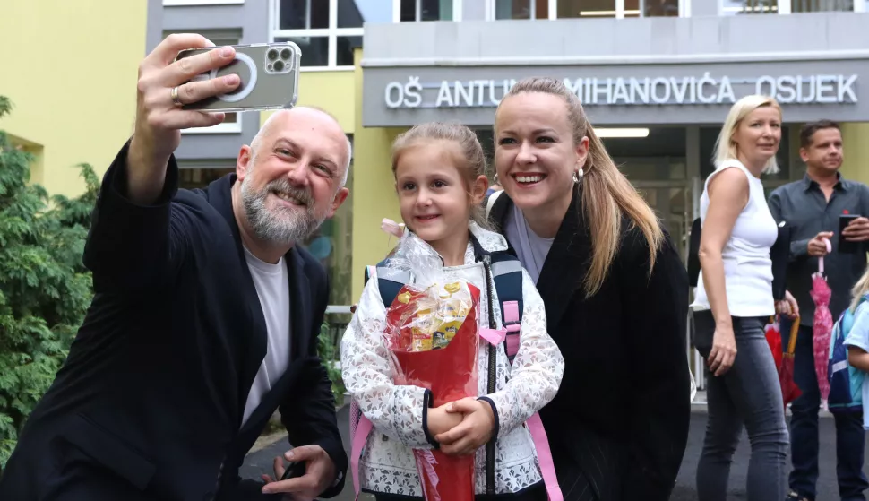 Vladimir Ham sa suprugom Marijom i kćerkom Leonardom