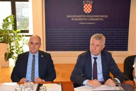 Josip Dabro i Tugomir Majdakfoto: Ministarstvo poljoprivrede