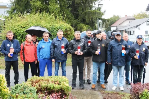 SLATINA, Obljetnica oslobođenja vojarne i pogibije dvojice branitelja, 16.09.2024., snimio Marijo Kokorić