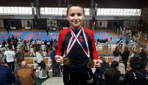 Ivan Lovošević, član Karate kluba Nexe Našice