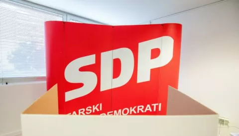 03.10.2020., Pula - U prostorijama SDP-a u drugom krugu unutarstranackih izbora glasao je Pedja Grbin, jedan od kandidata za predsjednika SDP-a. Photo: Srecko Niketic/PIXSELL