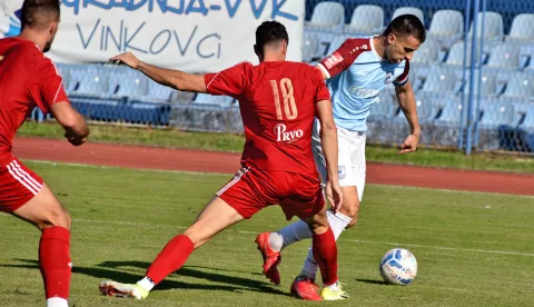 sport...vinkovci...21.09.2024.supersport prva nl 2024./2025. 07. kolo cibalia - zrinski osjecko 1664- 14 jazvic filip i 18 zirdum matko; foto Gordan Panić