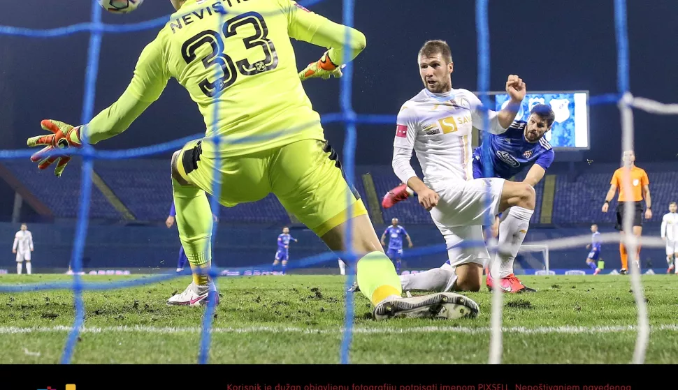 19.01.2021., stadion Maksimir, Zagreb - Hrvatski Telekom Prva liga, 06. kolo, GNK Dinamo - HNK Rijeka. Photo: Igor Kralj/PIXSELL